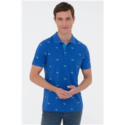 U.S. Polo Assn. Mavi Erkek T-Shirt G081GL011.000.1226036