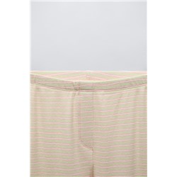 6-14 YEARS/ STRIPED BEAR PYJAMAS