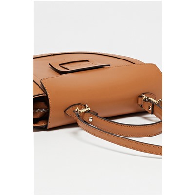 Bolso de piel Votti Camel