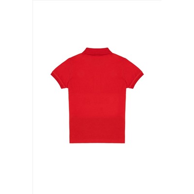 Erkek Çocuk Lacivert Polo Yaka Tişört