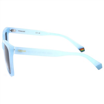 POLAROID Women's Brown Square Polarized Sunglasses