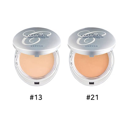 ★SALE★ Collagen Whitening Moisture Two Way Cake SPF28 PA+++ (Including Refill) #13, Осветляющая компактная пудра с колагеноми солнцезащитным фактором SPF 28 с запаской