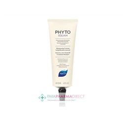 Phyto Squam Shampooing Traitant Antipelliculaire Intensif Pellicules Sévères, Démangeaisons 125ml