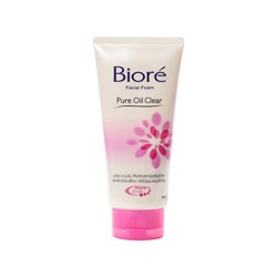 Пенка для умывания Biore матирующая 50 мл / Biore facial foam pure oil clear 50ml