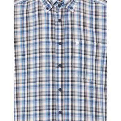 Lacivert Regular Fit Uzun Kollu Gömlek