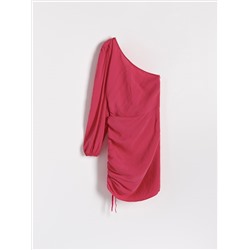 Asymmetrisches Kleid mit hohem Tencel™ Modal-Anteil