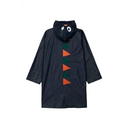 Impermeable con capucha Azul marino