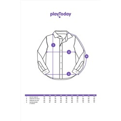 Рубашка PLAYTODAY, 1126463