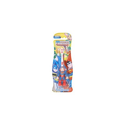 Мягкая зубная щетка для детей "Супермен" от Denticon  / Denticon soft kids toothbrush superman