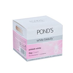 Увлажняюще-отбеливающий дневной крем для лица серии White Beauty Pinkish White от Pond's 50 гр / Pond's White Beauty Pinkish White Day Cream 50 g