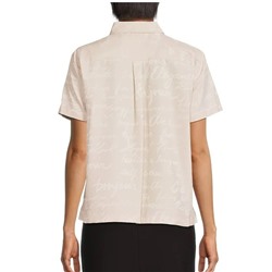 Karl Lagerfeld Paris Logo Jacquard Shirt