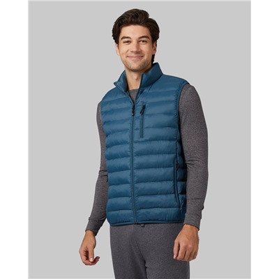 MEN'S LIGHTWEIGHT RECYCLED POLY-FILL PACKABLE VEST