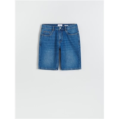 Shorts im Regular-Fit aus Denim