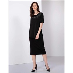 Siyah Comfort Fit Bluz