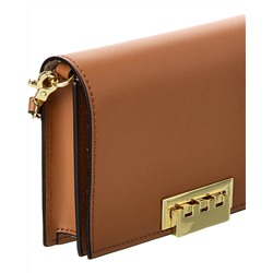 ZAC POSEN Earthette Leather Wristlet Clutch
