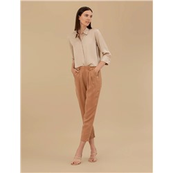 Kum Comfort Fit Uzun Kollu Gömlek