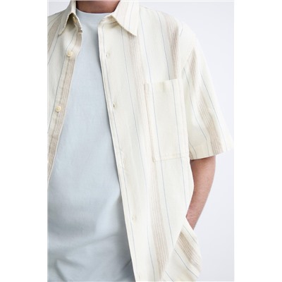 CAMISA RAYAS BOLSILLO