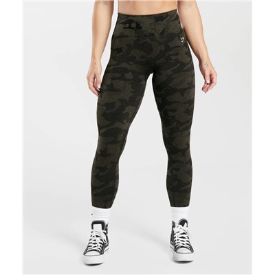 ADAPT CAMO SEAMLESS RIBBED LEGGINGS