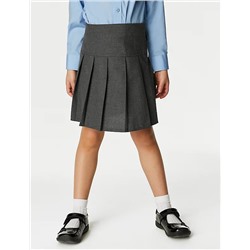 2pk Girls' Crease Resistant School Skirts (2-16 Yrs)