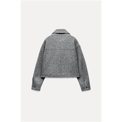 SHORT BOUCLÉ JACKET