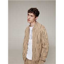 Bomber-Sweatjacke
