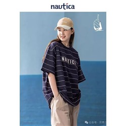 ⭐️NAUTIC*A Хлопковые футболки в полоску