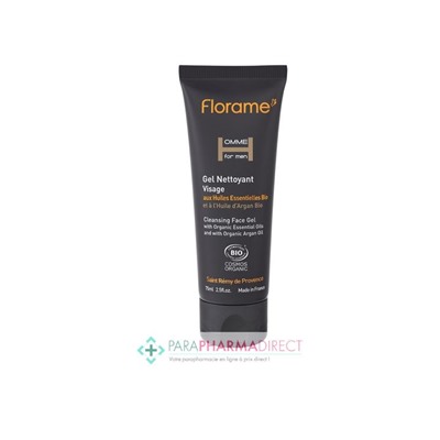 Florame Homme Gel Nettoyant Visage 75ml