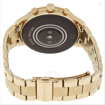MICHAEL KORS Runway Heart Rate Ladies Golf-tone Smart Watch