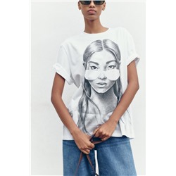 GIRL PRINT T-SHIRT