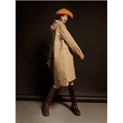 Parkajacke mit Kapuze
