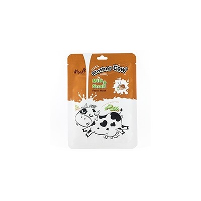 ОМОЛАЖИВАЮЩАЯ ТКАНЕВАЯ МАСКА ДЛЯ ЛИЦА МОЛОКО И УЛИТКА 38 ML / REJUVENATING FACIAL MASK MILK SNAIL MOTHER COW 38 ML