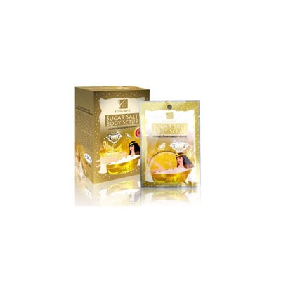 Сахарно-солевой скраб для тела с золотом и икрой от Casanovy 80 gr / Casanovy Gold Sugar Salt Body Scrub 80g