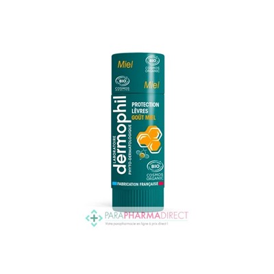 Dermophil Stick Lèvres Miel BIO 4g