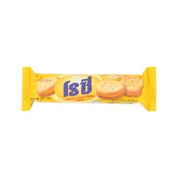 Печенье-сэндвич с сырной начинкой от Rosy 110 гр / Rosy Cheese Flavoured Cream Sandwich Crackers 110g