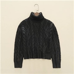 Zar*a  свитер с напылением, создает эффект кожи (цена на бирке 29 💶)