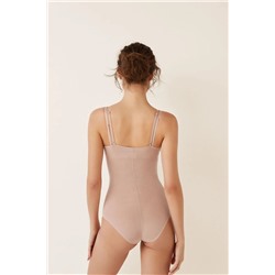 Body moldeador tul nude