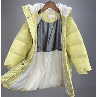 Куртка для девочек удлиненная. Экспорт