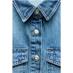 DENIM MINI DRESS Z1975