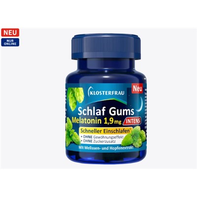 Schlaf Gums Intens Melatonin 1,9mg, 30 St