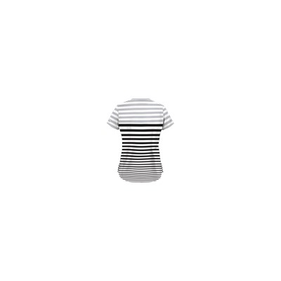 UA Seeing Stripes Silver Scrub Top