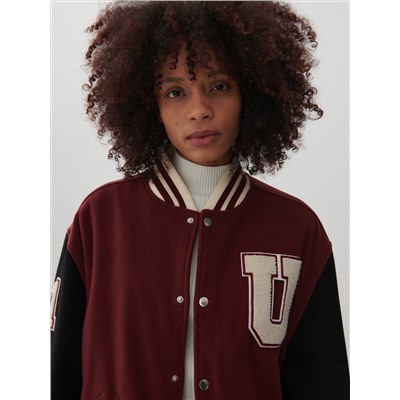 Unisex-Jacke mit hohem Wollanteil