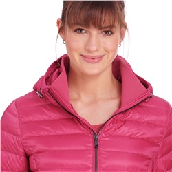 Damen Soft-Daunenjacke mit Kapuze