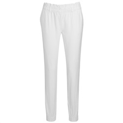Damen Jogpants mit Leinen-Anteil