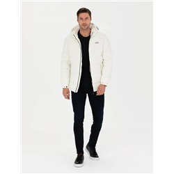Ekru Slim Fit Mont