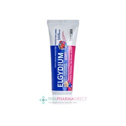Elgydium Kids Dentifrice Protection Caries Arôme Grenadine 3-6 ans 50ml