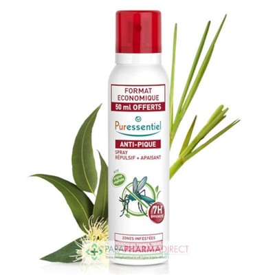 Puressentiel Anti-Pique Spray Répulsif & Apaisant 200 ml