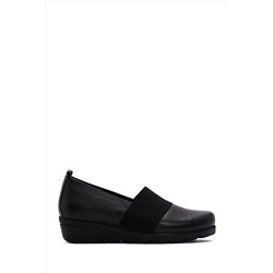 Derimod Kadın Deri Dolgu Topuk Comfort Loafer 23WFD360318