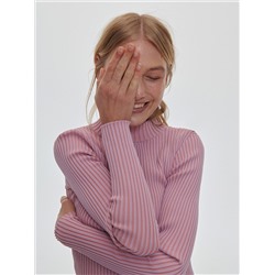 Bluse mit gesprenkelter Textur