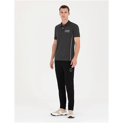 Siyah New Slim Fit Eşofman Altı