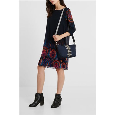 Vestido recto boho